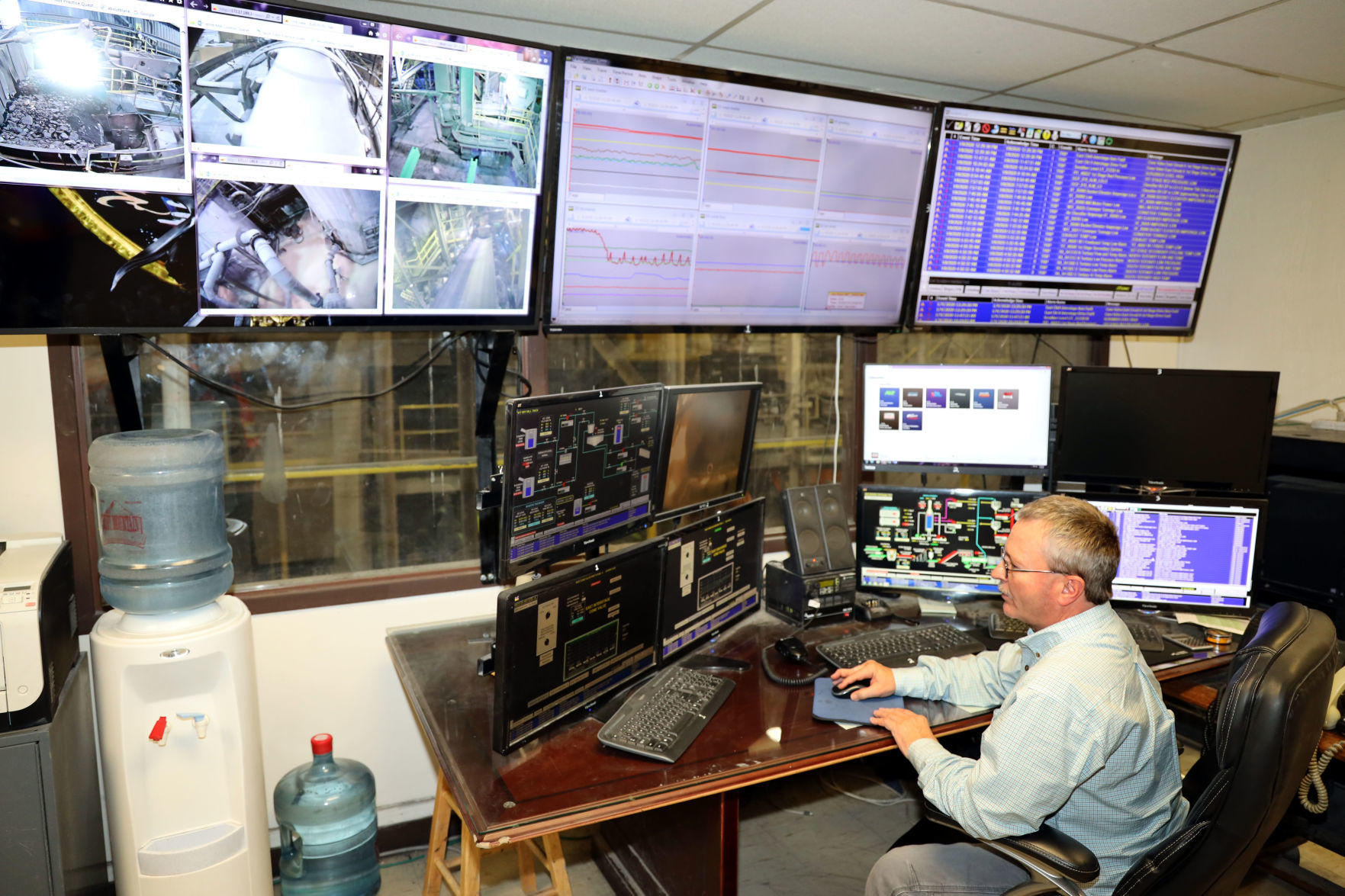 Jerritt Canyon - Mill control room